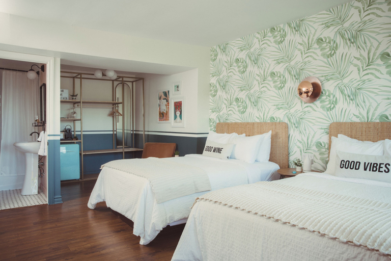 Bedroom 2, The June Motel, Prince Edward County, Lake Ontario