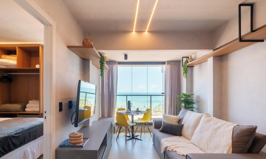Room 3, Apartment w/ sea View in Building w/ Pool Edf1303, Salvador