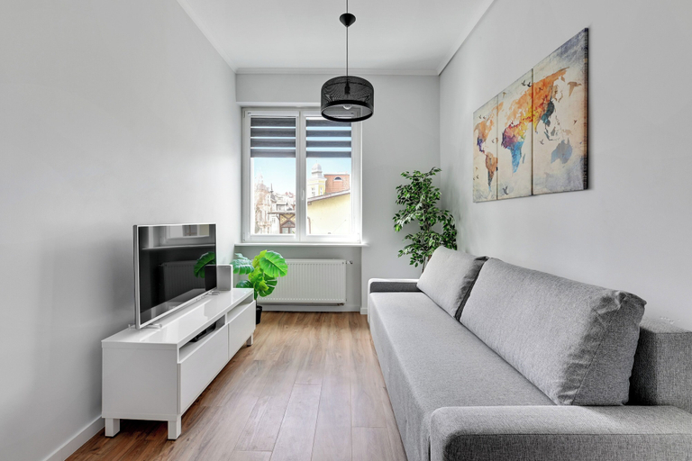 Living area 2, Ibiza - Sopot City Vibe Lion Apartments, Sopot