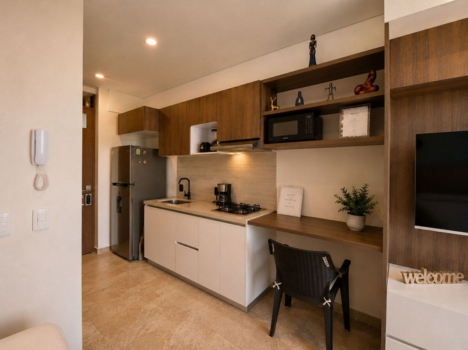 Private kitchen 2, Apartamentos VITA 219 - by SOHO, Santa Marta (Dist. Esp.)