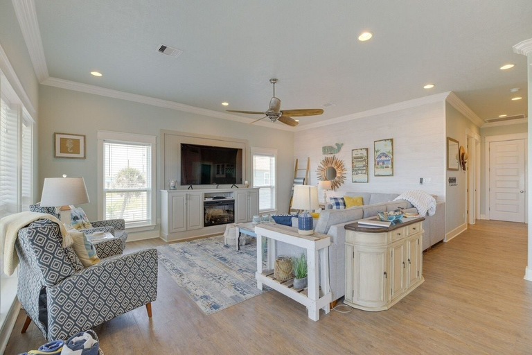 Living area 4, Easy Breezy 4 Bedroom Home, Galveston