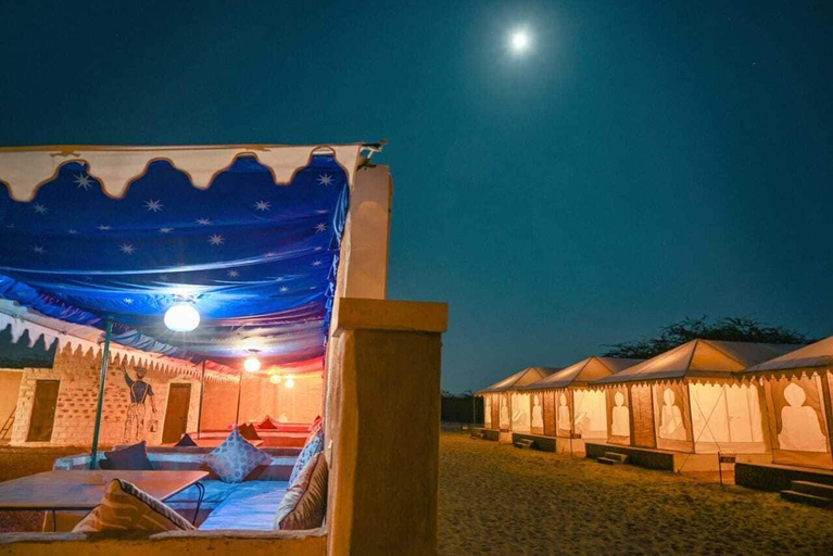 Outdoor dining 4, Explore Overnight Desert Camp, Jaisalmer