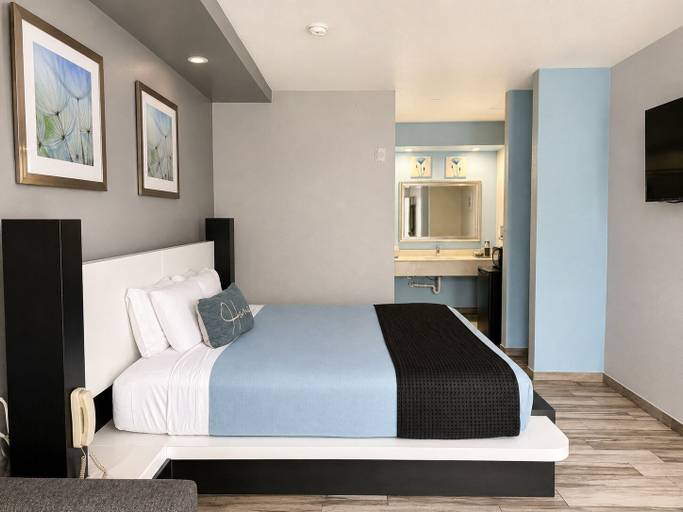 Bedroom 3, Crystal Inn Downtown, Houston