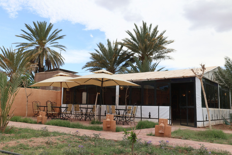 Outdoor dining 3, Ferme Dar Charach, Ouarzazate