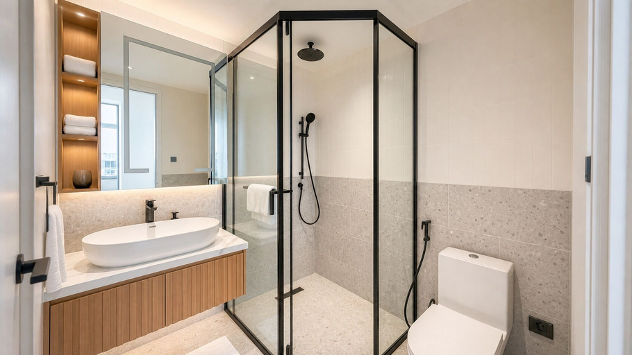 Bathroom 4, Dream Palace Thao Dien Residence Hotel, District 2