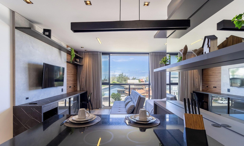 Interior 5, New Studio 320m From the Beach Floripa-sc Ccs0205, Florianopolis