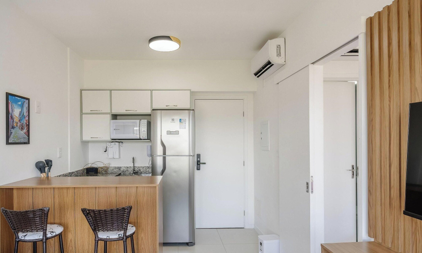 Private kitchen 3, Apt With a View, 400 m From Barra Beach Blb1206, Salvador