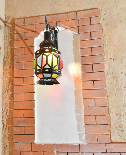 Interior detail 2, Ferme Dar Charach, Ouarzazate