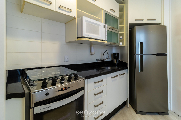Private kitchen, Apart in Condo. by the sea w/ Pool Ear0401, Florianopolis