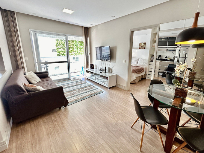 Living area 3, SHB Lazer Completo com Piscina, Santos