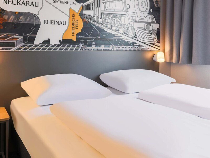 Bedroom 3, B&B HOTEL Mannheim-Friedrichsfeld, Mannheim