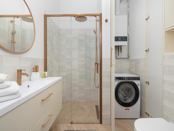Bathroom 3, Comfortable apartment, swimming pool, Pobierowo, Gryfice