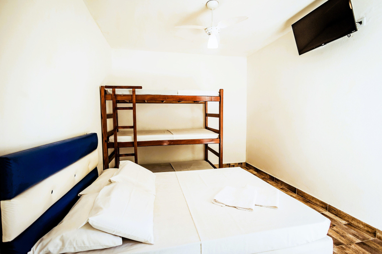 Bedroom 3, Pousada Peruibe 455, Peruíbe