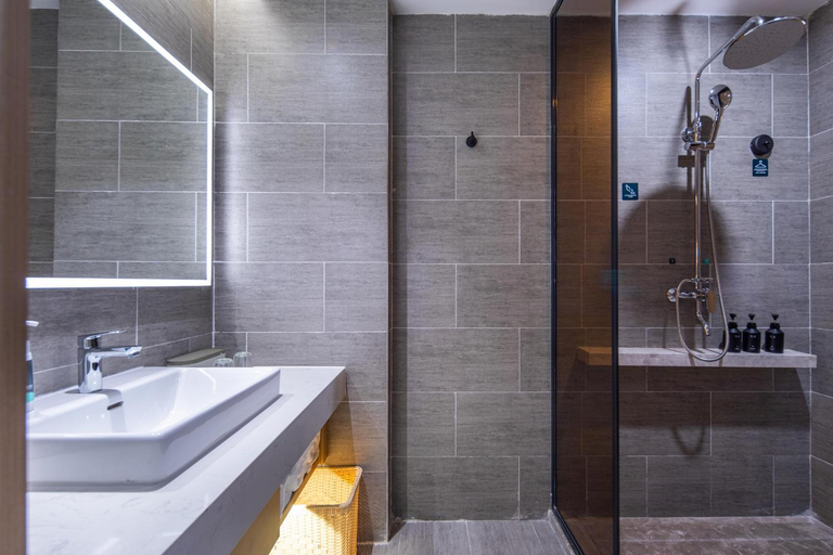 Bathroom 3, Atour Hotel Jincheng Gaoping High-speed Railway East Station, Jincheng