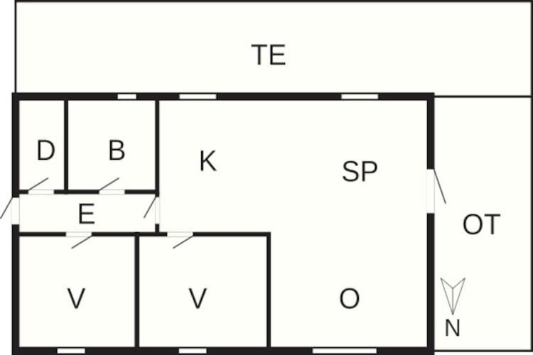Others 5, 6 person holiday home in Bindslev, Hjørring