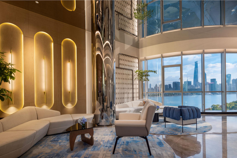 Lobby 3, Holiday Inn Express Shanghai North Bund Riverside By Ihg, Shanghai