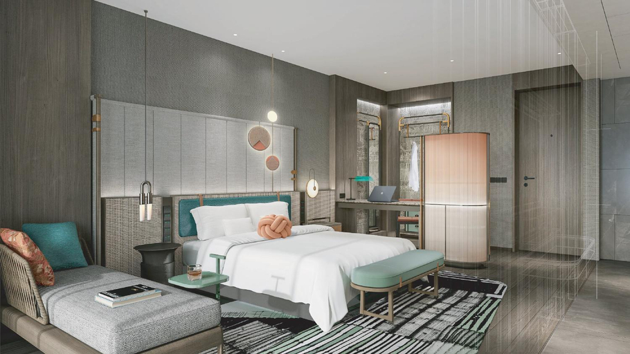 Bedroom 2, Indigo Suzhou Yangcheng Lake By IHG, Suzhou