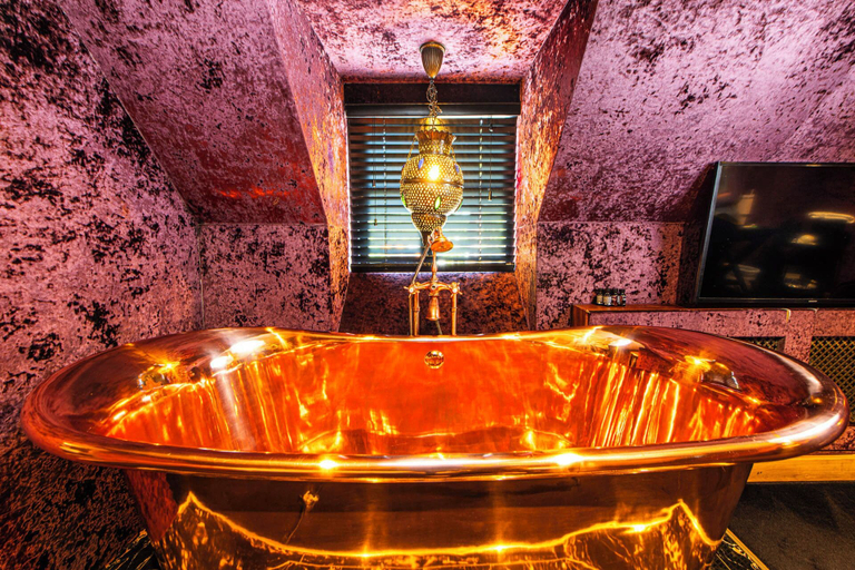 Bathroom, Crazy Bear Hotel-Stadhampton, Oxfordshire