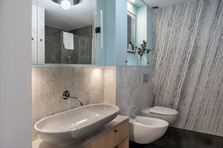 Bathroom, Lion Apartments - Apartment in Old Town, Gdańsk City