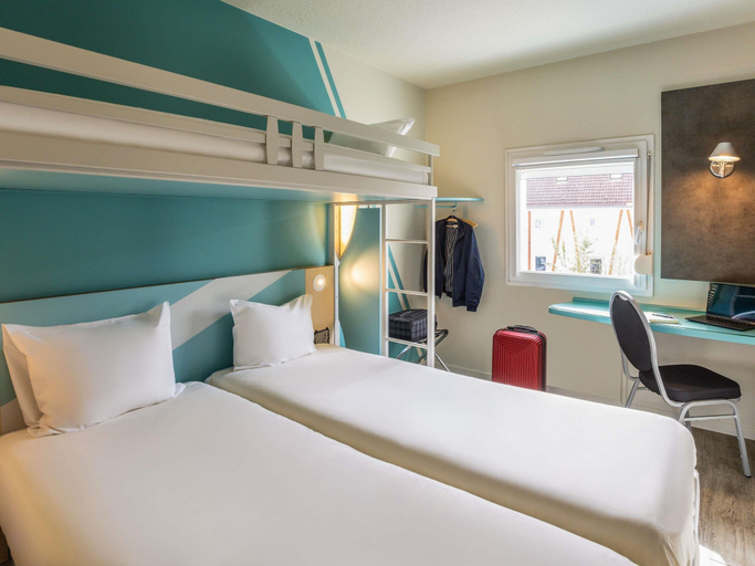 Bedroom 4, ibis budget Haguenau, Bas-Rhin