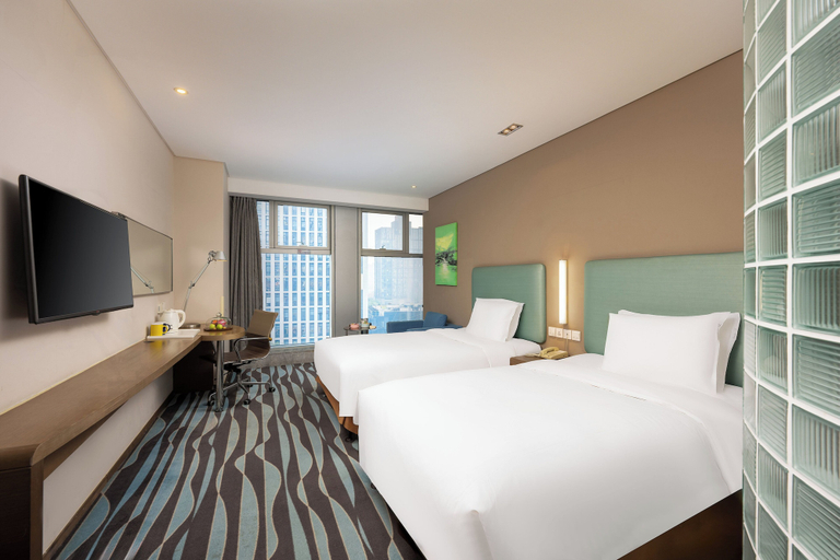 Bedroom 4, Holiday Inn Express HANGZHOU HUANGLONG by IHG, Hangzhou