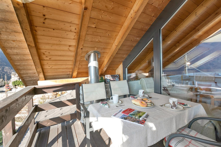 Balcony/terrace 3, Rustico Paese Verzasca with Mountain View - Happy Rentals, Locarno