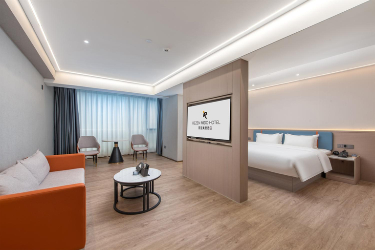 Bedroom 2, Licheng Meidu - Guangzhou Tower Subway Station Pazhou Exhibition  Store, Guangzhou