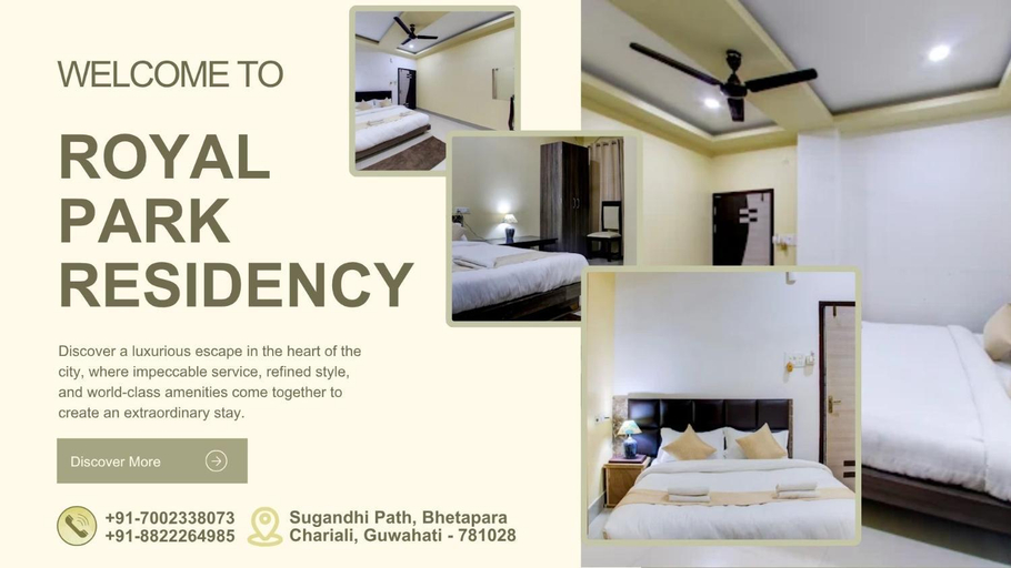Bedroom 3, ROYAL PARK RESIDENCY , Kamrup Metropolitan