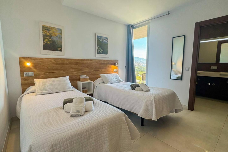 Bedroom 3, VillaTierra. Luxury villa. Best views in Nerja, Málaga