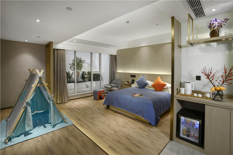 Bedroom 2, Shaoxing Anyue Hotel (Lu Xun's Hometown Scenic Spot Shusheng's Hometown), Shaoxing