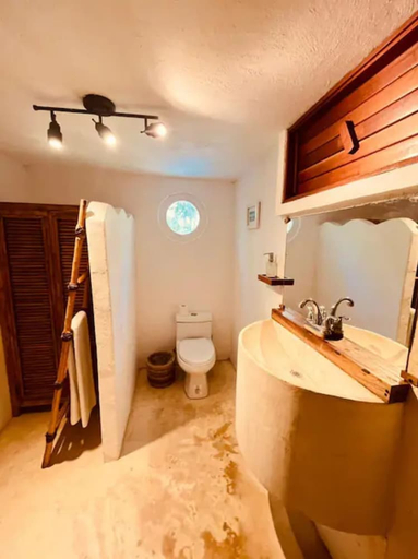 Bathroom 4, Dos Ceibas Tulum Feel Good Hotel, Cozumel