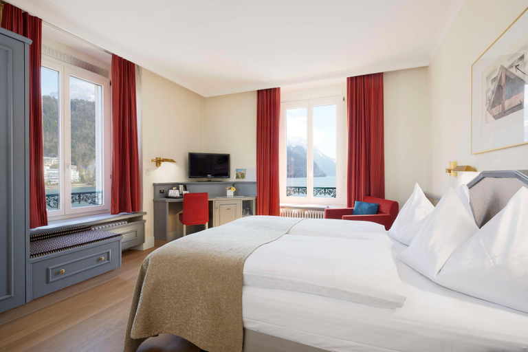 Bedroom 3, Seehotel Waldstätterhof, Schwyz