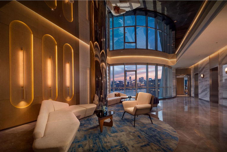Lobby 2, Holiday Inn Express Shanghai North Bund Riverside By Ihg, Shanghai