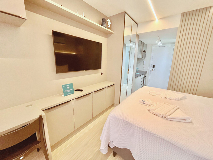 Bedroom 3, Setai Yacht Comfort - By Almare Flats, João Pessoa