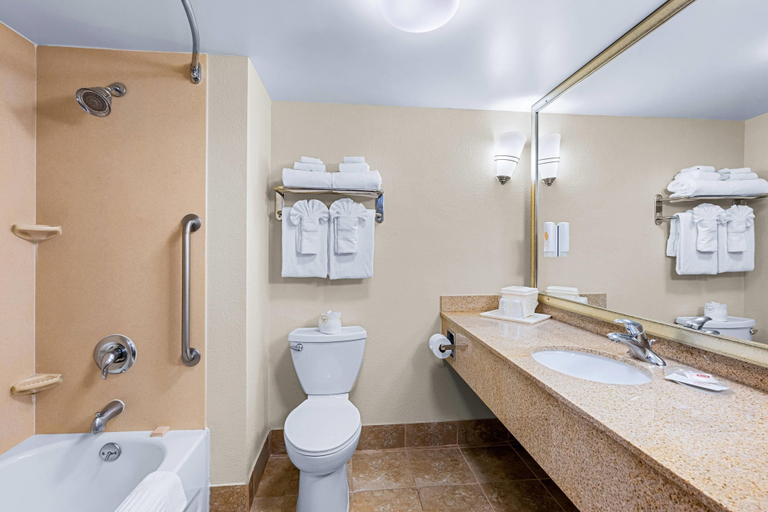 Bathroom 5, Comfort Suites Vacaville-Napa Valley Area, Solano