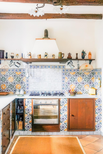 Kitchen, Villa Giulia, Napoli