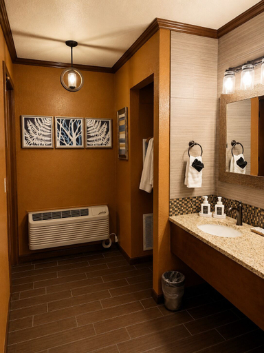 Bathroom 4, Mountain View Lodge and Resort, Chelan