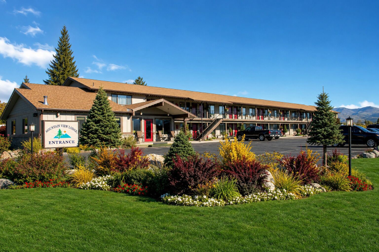Exterior & Views 2, Mountain View Lodge and Resort, Chelan
