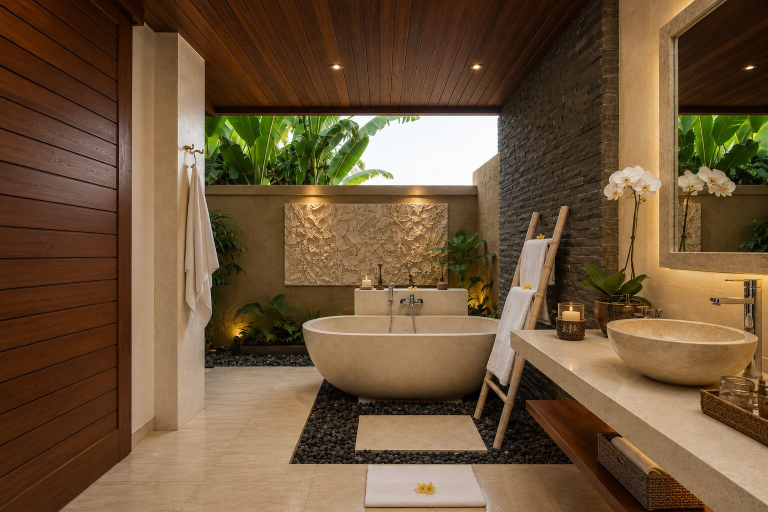 Bathroom 5, Villa Alosta, Gianyar