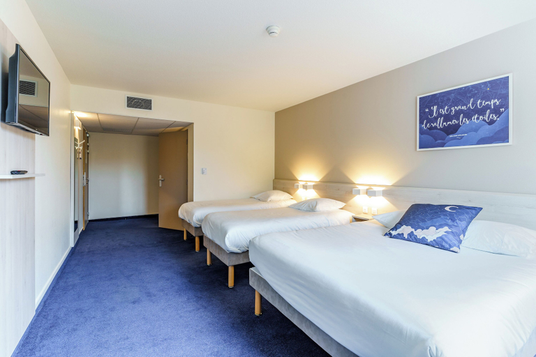 Bedroom 3, ACE Hôtel Thionville Porte du Luxembourg, Moselle