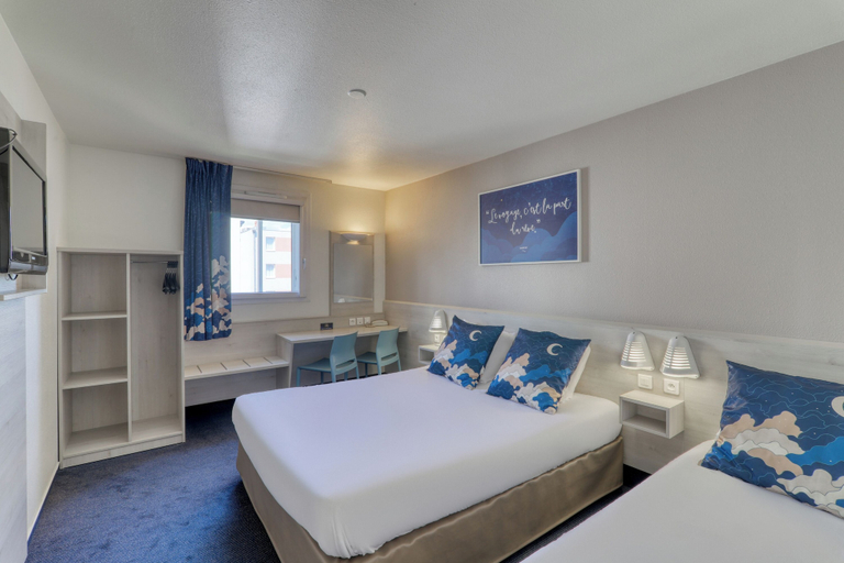 Bedroom 4, ACE Hôtel Thionville Porte du Luxembourg, Moselle