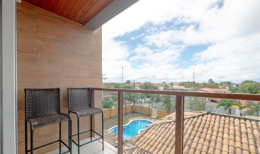 Property grounds, Beautiful apt in Building w Pool Guarajuba Aga0203, Camaçari