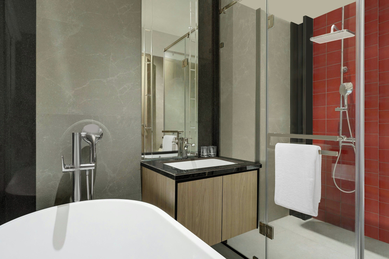 Bathroom 2, Crescent The Fern Budhni, Series by Marriott, Sehore