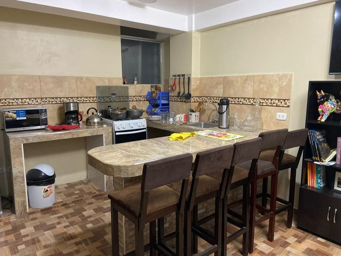 Private kitchen, Casa Mirador Victoria, Cusco