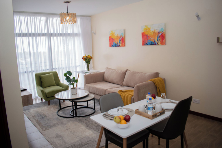 Living area 5, 2 BR Apartment Ngong Road, Langata