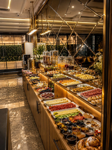 Breakfast buffet