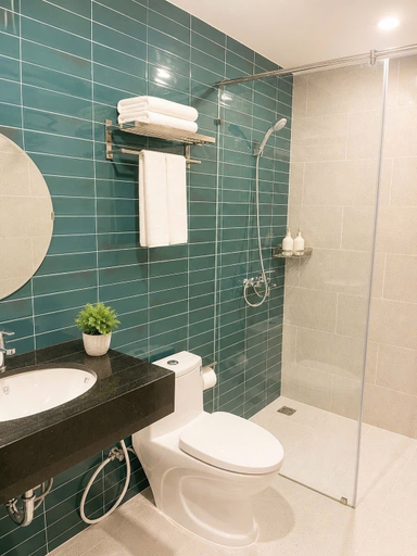 Bathroom, Blue House Phu Quoc Hotel, Phú Quốc
