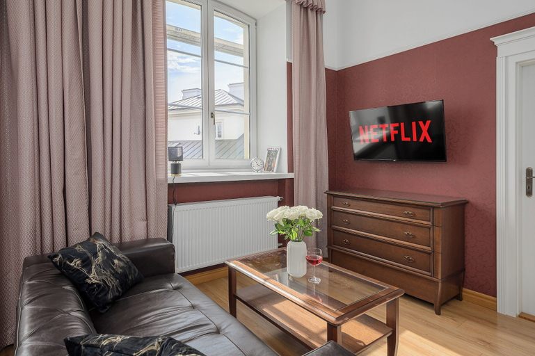 Living area 4, Lumina 3-room Apart near Old Town, Warsaw