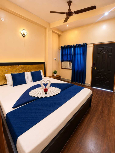 Bedroom 2, Kashi Dham P Guest House, Varanasi