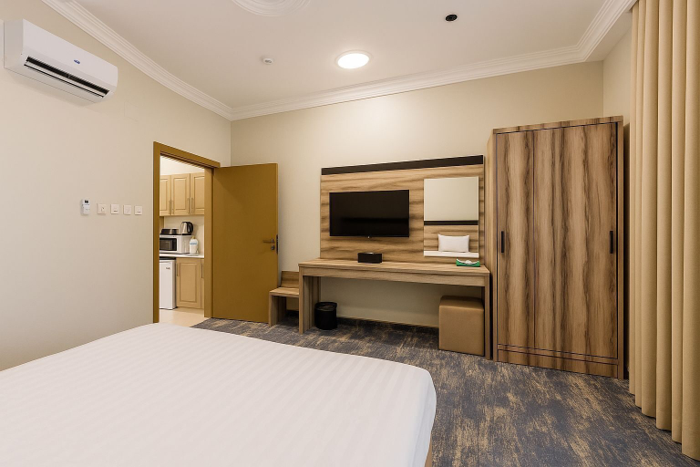 Bedroom 4, Tallaq hotel, Al Madinah Al Munawwarah
